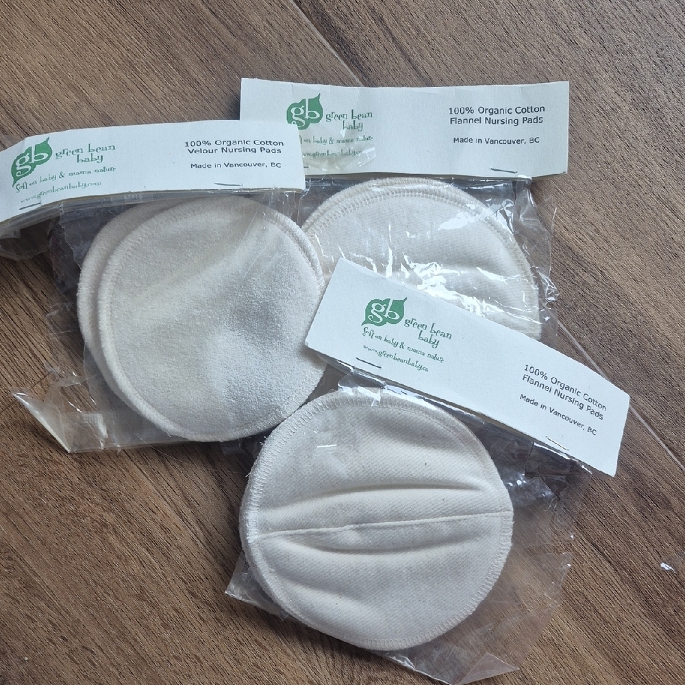 Green Bean Baby Organic Cotton Nursing Pads